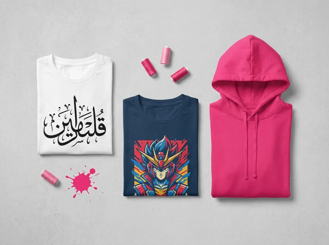 تيشيرتات وهوديز مطبوعة